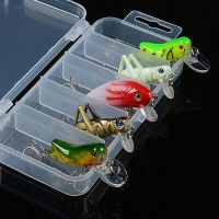 5 senuelos de pesca topwater minnow simulados de saltamontes con anzuelo mini grillo langosta artificial para agua sup
