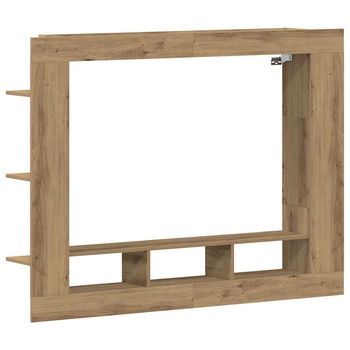 Gabinete De Tv Roble Artisan 152 X 22 X 113 Cm Vidaxl