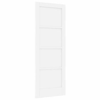 Puerta Interior Blanco 73,5 X 198,5 Cm Madera Contrachapada Vidaxl