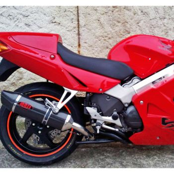 Silenciador de escape Honda VFR 750 F '94- Mass Oval