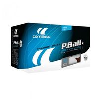 caja 72 pelotas cornilleau pball  blancas 40mm 320655