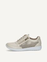 caprice sneaker beige made of leather size 38