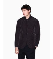 ax armani exchange para hombre xm002193af20504uc001 americana lisa negro 42 casual poliamida