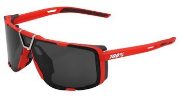 Gafas de sol 100  eastcraft   soft tact rojo   lentes negro espejadas