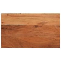 tablero de mesa rectangular madera maciza acacia 40x20x25 cm vidaxl