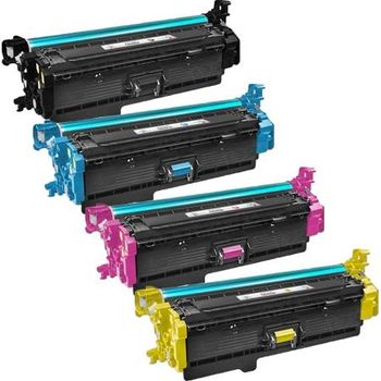 Compatible Multipack HP LaserJet Enterprise Color MFP M577z Printer Toner Cartridges (4 Pack) -CF360X