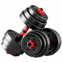 mancuernas ajustables 10kg  20kg con discos desmontables r set de pesas multifuncion para fitness en casa sistema de bloqueo seguro agarre antideslizante ideal musculacion entrenamiento y