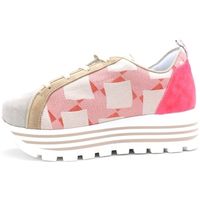 l4k3 deportivas moda lake bowling pitagora sneaker running platform pink d25-bow para mujer