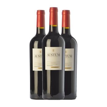 Tionio Vino Tinto Austum Ribera Joven 75 Cl 14.5% Vol. (pack De 3 Unidades)