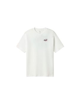 Camiseta Puma Football Relaxed , Whi Hombre
