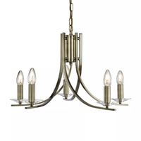 lampara de arana ascona 5 luces