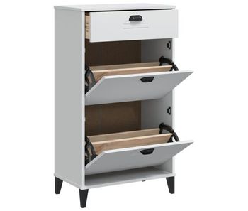 Vidaxl mueble zapatero viken madera de ingeniería blanco