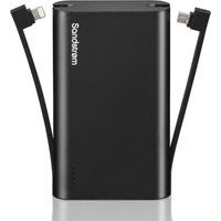 sandstrom s10pbsg17 portable power bank - space grey grey