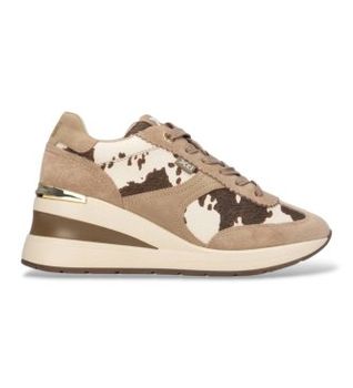 Xti para mujer. 14636702-BEIGE Zapatillas 146367 marrón claro (41), 5 a 8cm, Cordones, Casual