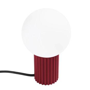 Lámpara de mesa mido burdeos