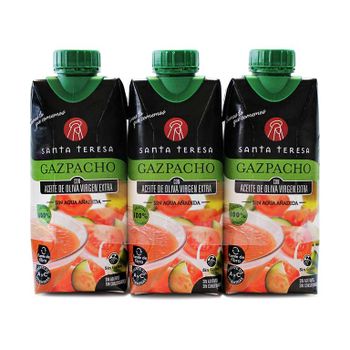 Pack de 3 Gazpachos Santa Teresa 330ml