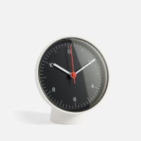 hay table clock - black