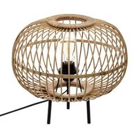 lampara tripode de bambu eads h31cm
