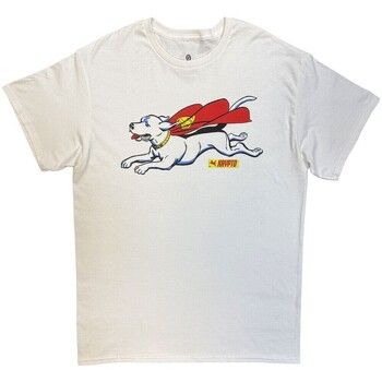 Dc Comics Tops y Camisetas Superman Krypto Flying para mujer