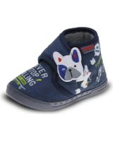 de beppi pantufa navy blue