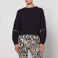 maxco boabab fishermans ribbed-knit jumper - s