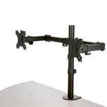 StarTech.com Soporte de Escritorio para 2 Monitores - Mordaza/Ojal para Escritorio - Brazo Articulado ErgonÃ³mico para Monitores de hasta 32