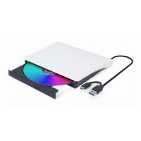 unidad de disco optico gembird dvd-usb-031-bw usb tipo c dvdrw negro