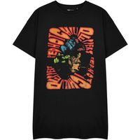 red hot chili peppers camiseta trippy para mujer