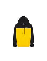 sudadera con capucha champion pinping block hombre bkyellow