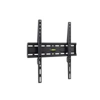 soporte de pared para tv toooq 32-75 soporte fijo ultradelgado vesa hasta 400x400 mm capacidad 45 kg compatible con tv led lcd negro