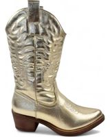 de timbos bota cowboy de mujer oro 130713 amarillo
