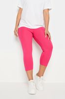 yours leggings capri fucsia mujer curvy y tallas grandes yours