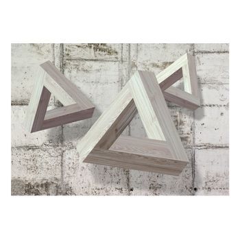 Papel Pintado 3d - Grey Trio (300x210 Cm)