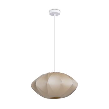 Lámpara colgante Klare beige