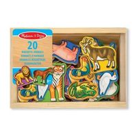 animales de madera iman 20