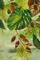 cuadro follaje tropical impresion sobre lienzo 40x60cm