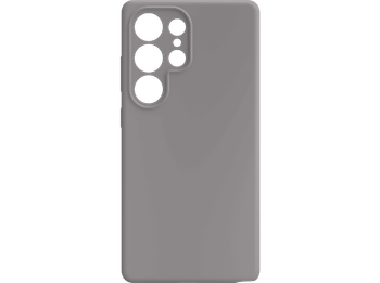 Funda móvil - ISY ISC-2361, Para Samsung Galaxy S25 Ultra, Silicona, Gris pardo