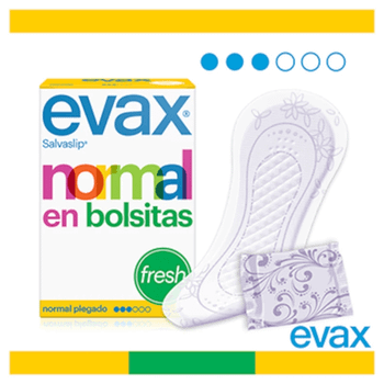 Evax Salvaslip Normal Fresh en Bolsitas 2x40 uds