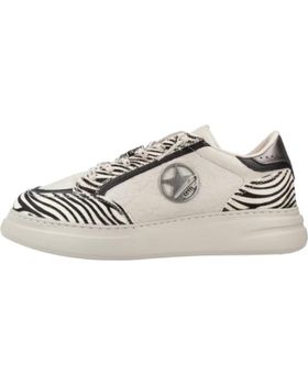 de CETTI ZAPATILLAS CETTI C1401SRA INV26 BLANCAS CON ESTAMPADO CEBRA WHITE