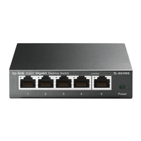 tp-link tl-sg105s 5-port desktop gigabit switch steel housing