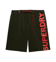 superdry para hombre m3010238a banador clasico verde xxl beachwear poliester reciclado sostenible