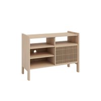 aparador pequeno de pino macizo 1022 cm barnizado