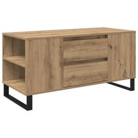 mesa de cafe roble artisan 102 x 445 x 50 cm vidaxl
