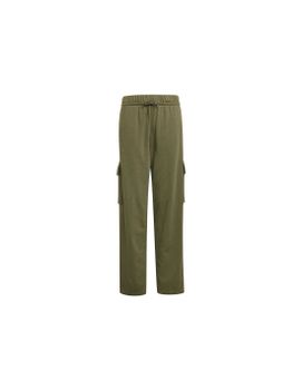 Pantalones adidas Jg Lin French Terry Niña Verde Oscuro/Negro