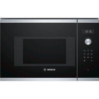 bosch bfl524ms0b built-in solo microwave - stainless steel stainless steel