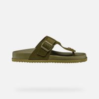 geox parnaiba hombre verde militar