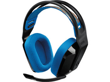 Auriculares gaming - Logitech G G535, Lightspeed, Bluetooth, 33h de uso, Micrófono volteable para silenciar, Ecualizador personalizable, Negro