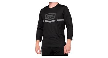 Jersey 100  airmatic mangas 3 4 negro