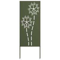 pantalla de privacidad para jardin verde oliva 50 x 140 cm vidaxl