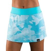 falda endless minimal print camuflaje azul